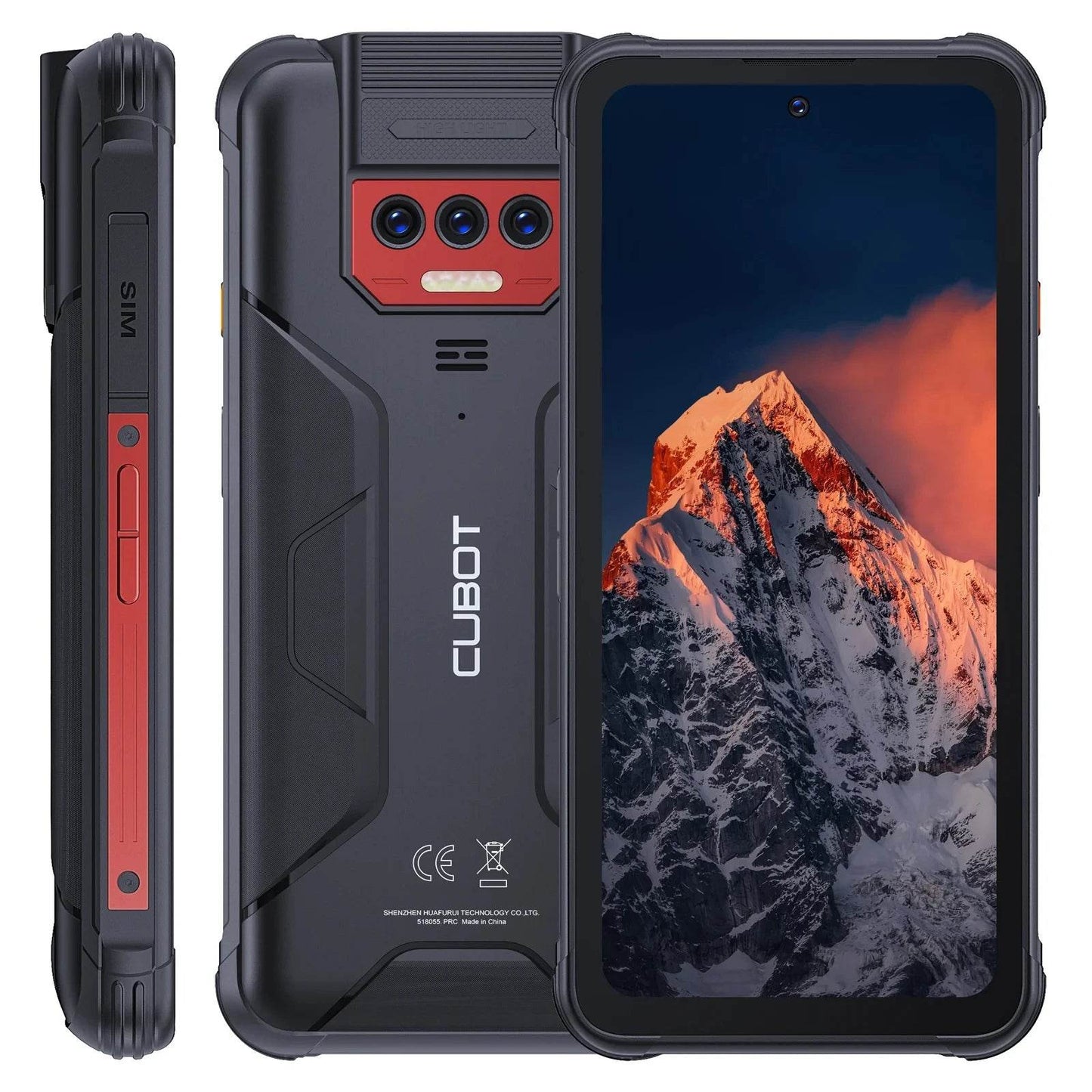 Cubot KingKong 8 Smartphone (6+6GB) RAM+256GB ROM 10600mAh Battery Dual LED Torch 48MP Rear Camera NFC Fingerprint Mobile Phone - Price Value Store