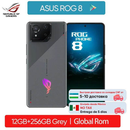 Original ASUS ROG Phone 8 Smartphone Snapdragon 8 Gen 3 6.78'' 165HZ E-Sports Screen 5500mAh 65W Fast charging ROG 8 Gaming NFC - Price Value Store
