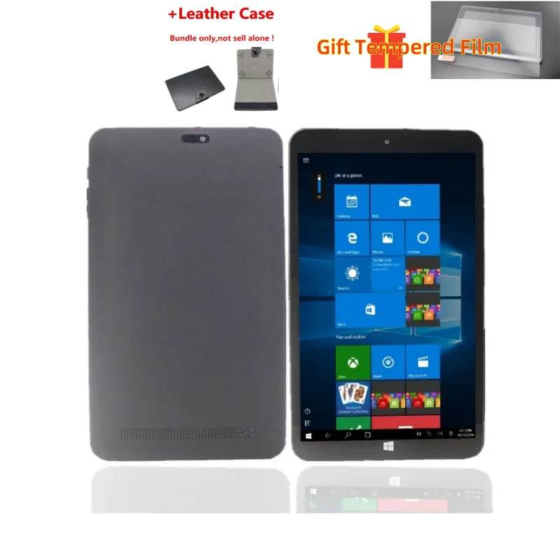 8 INCH Windows 10 Mini Tablet PC 64Bits x5-Z8300 Quad Core 8GB RAM 128GB ROM HD-MI Port 1280 x 800IPS Dual Cameras Gift Tempered - Price Value Store