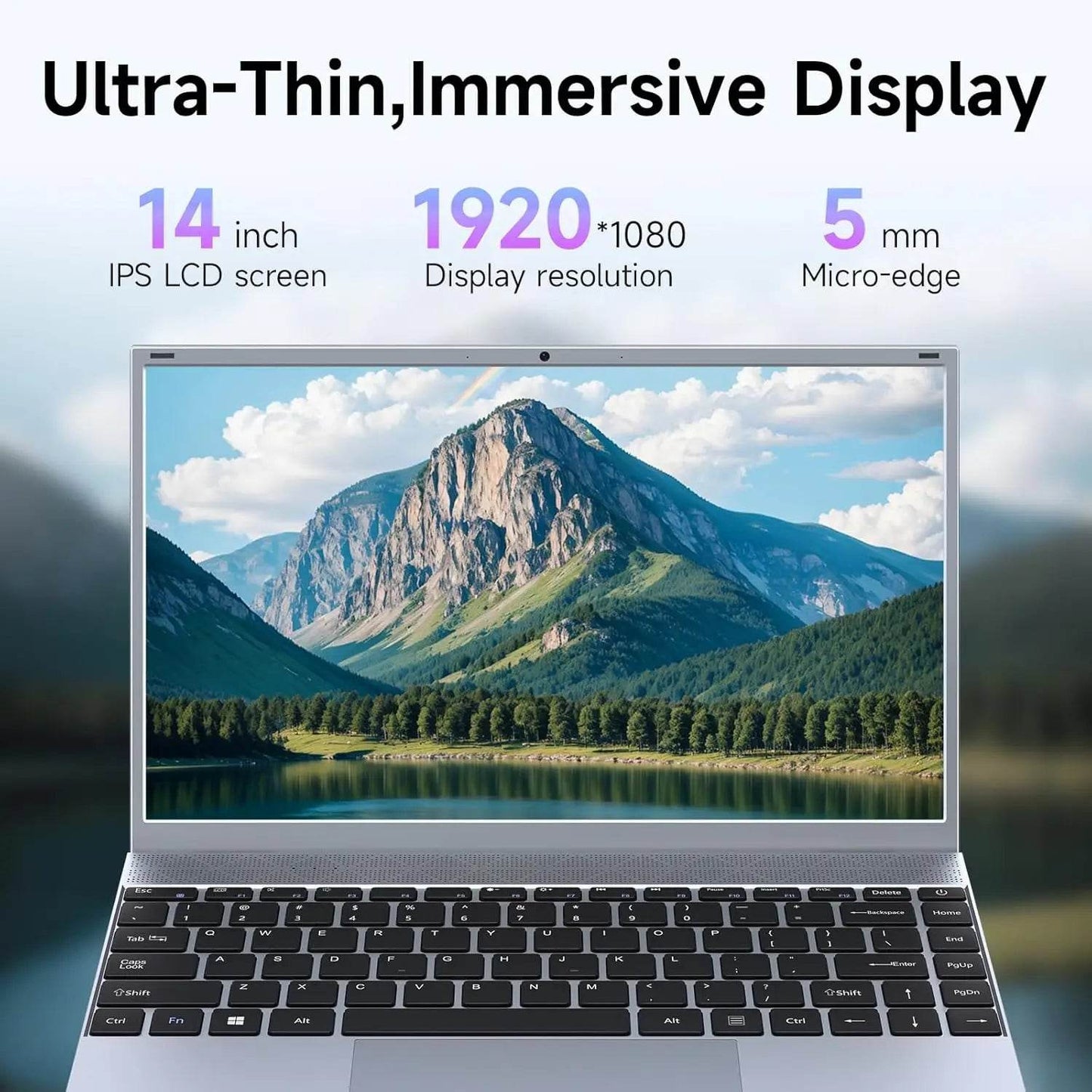 14 Inch Laptop J3710 8GB RAM 256GB SSD Windows 11 For Students And Business - Price Value Store
