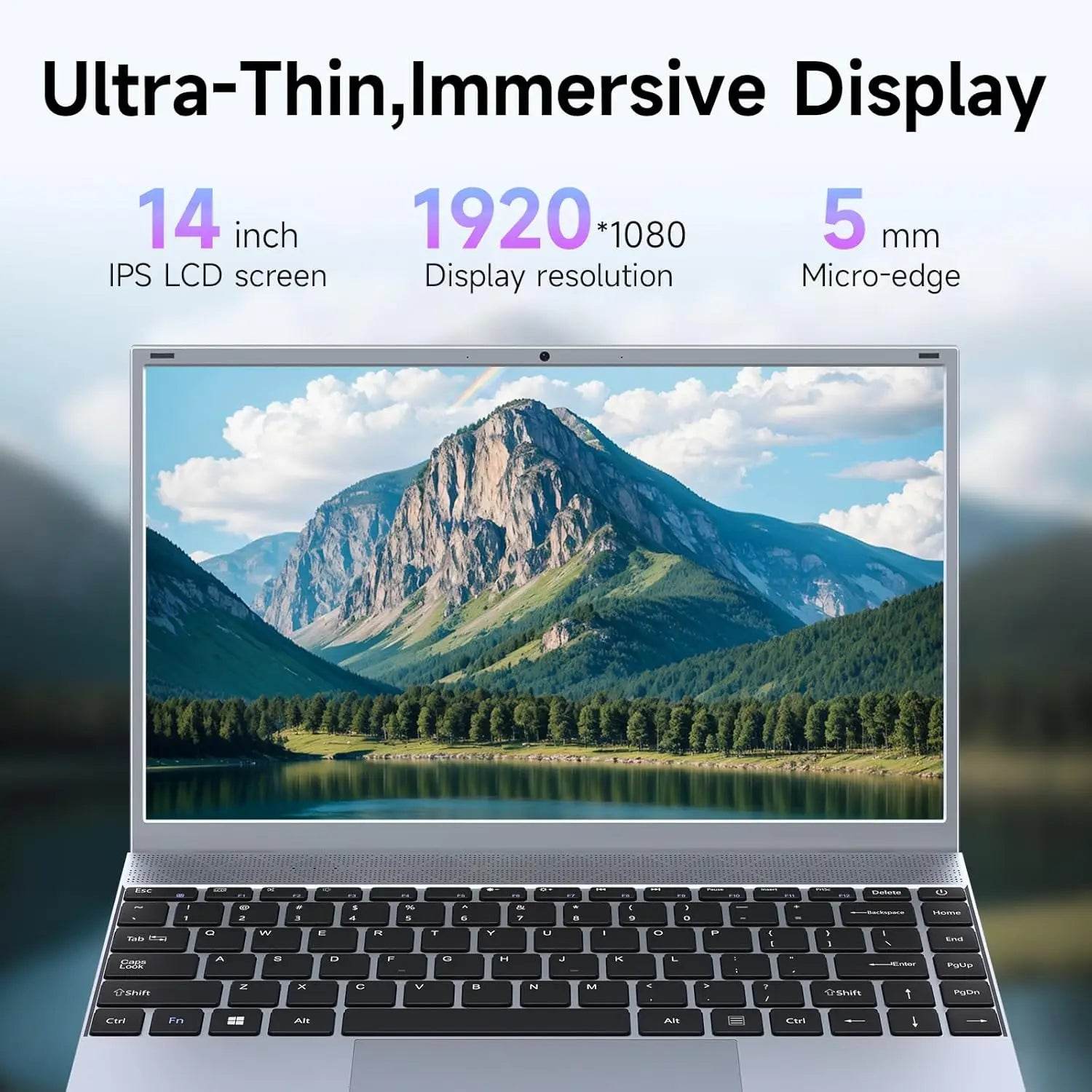 14 Inch Laptop J3710 8GB RAM 256GB SSD Windows 11 For Students And Business - Price Value Store