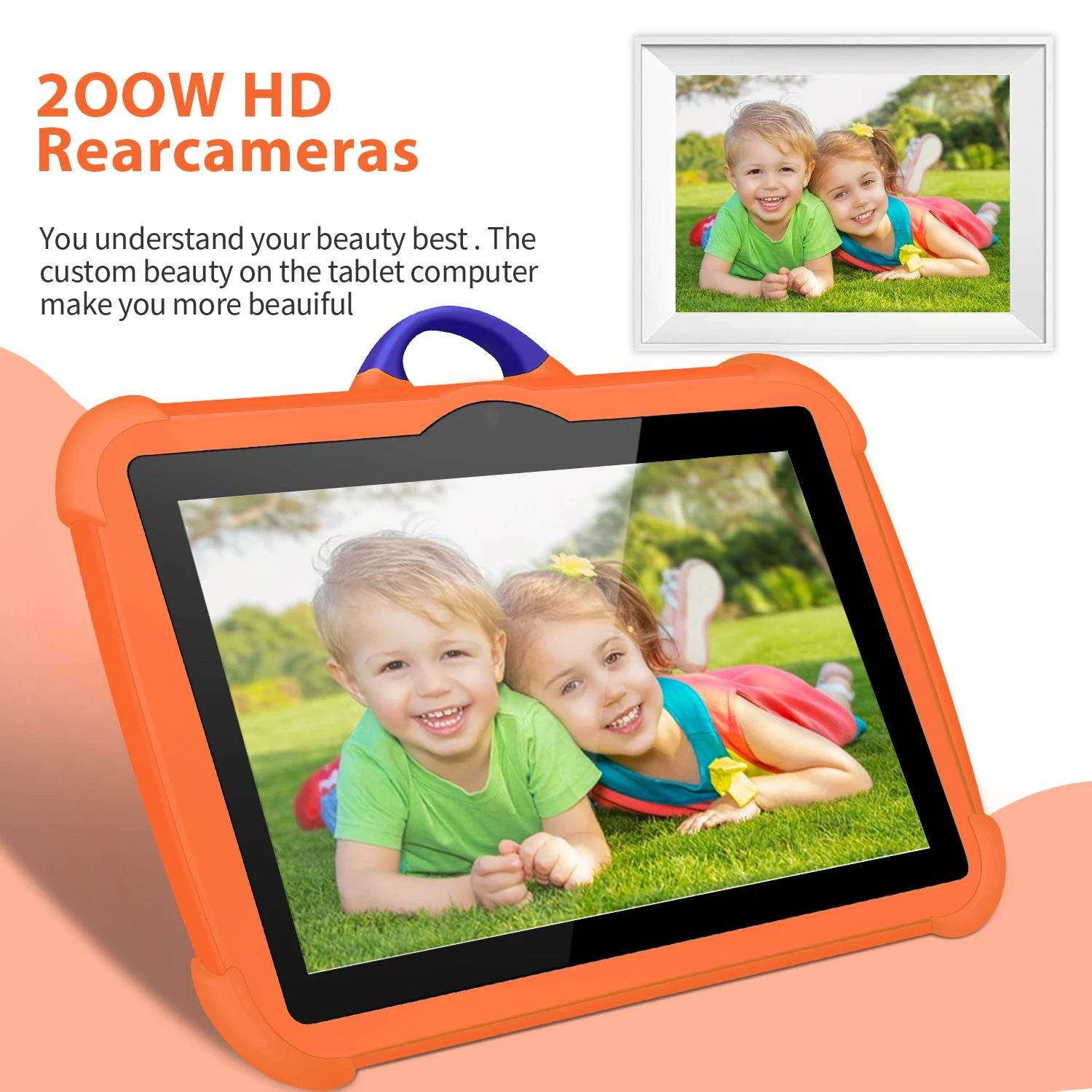 New 7 Inch 5G WiFi Tablet Pc for Children's best Gifts Android Kids Game Educational Learning Tablets Quad Core 4GB RAM 64GB ROM - Price Value Store