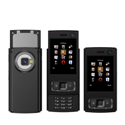 SERVO N95 PRO Mini Slider Mobile Phone 2.0" Display GSM 2 SIM Card Speed Dial Magic Voice Wireless Radio Small Cellphones Type-C
