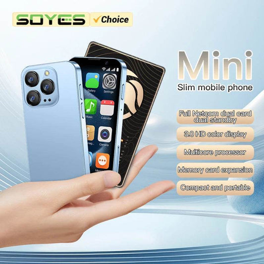 SOYES XS18 Pro 2GB RAM 16GB ROM Android9.0 Mini Smartphone With Facial Recognition Dual SIM Standby 3G Network 3.0in Small Phone - Price Value Store