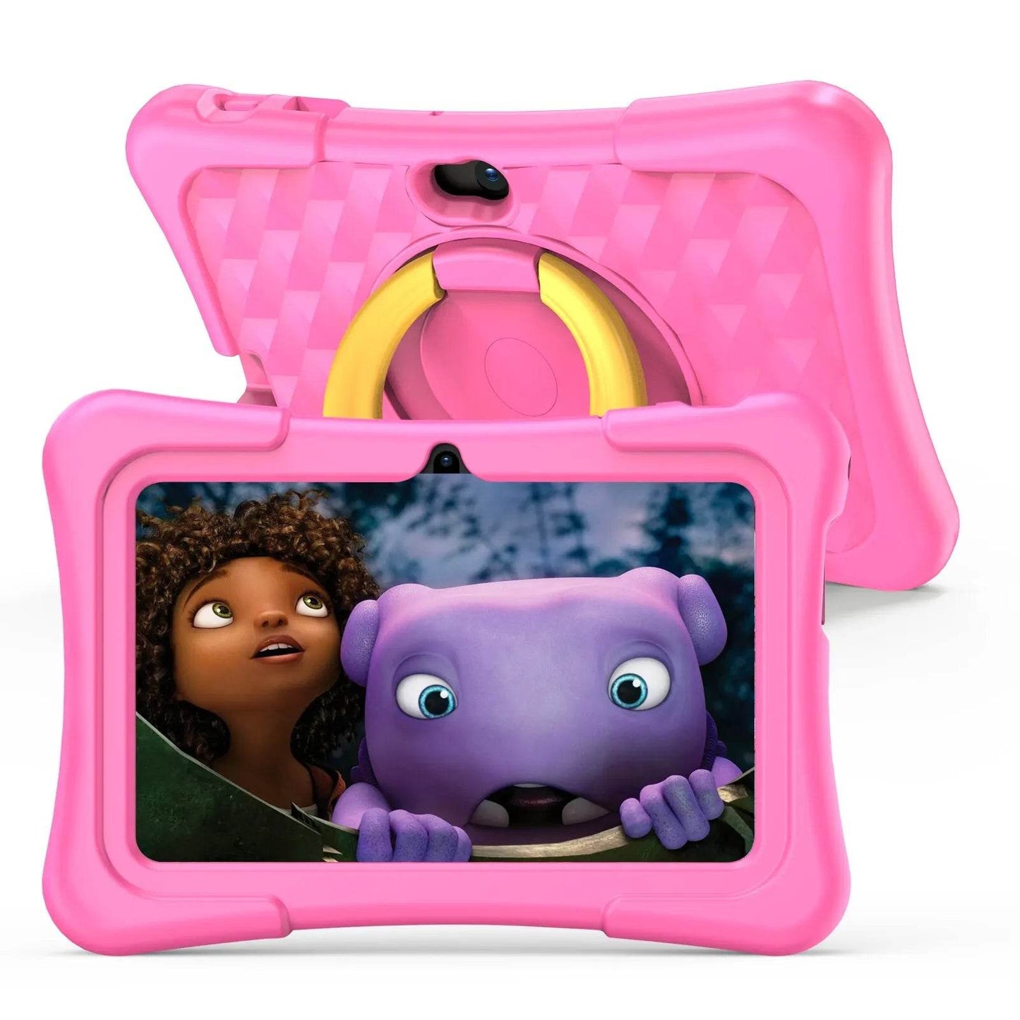 PRITOM Tablet for Kids 7 Inch Android 11 32 GB WiFi Bluetooth Dual Camera Educational Software Installed with Proof Case - Price Value Store
