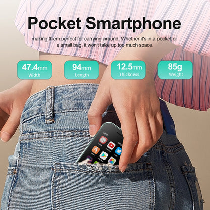 Global Version KING9000 4G Mini Smartphone 3.0 " Dual SIM 16GB+2GB Android 10.0 Google Play Small Mobile Phone Face Recognition