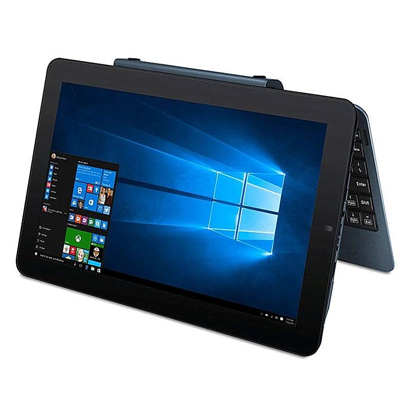Global Firmware 10.1'' Windows 10 64Bit Quad Core 4GB RAM 32GB ROM 2 in1 Tablet PC Z8300 S12 With Keyboard HDMI-Compatible - Price Value Store