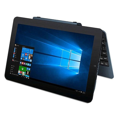 Global Firmware 10.1'' Windows 10 64Bit Quad Core 4GB RAM 32GB ROM 2 in1 Tablet PC Z8300 S12 With Keyboard HDMI-Compatible - Price Value Store