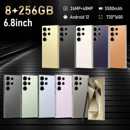 FuFFI S24 Pro,Smartphone Android,6.8 inch,8GB RAM,256GB，512GB 1TB ROM,Dual SIM,Mobile phone,Google Play Store,24+48MP,5500mAh - Price Value Store