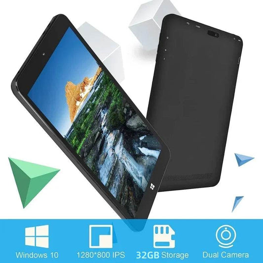 Free Drop Shipping 8'' Mini Tablets PC 1280x800IPS Quad Core 4GB RAM 64GB ROM Windows 10 Z8300 CPU Dual Cameras Wifi Netbook - Price Value Store