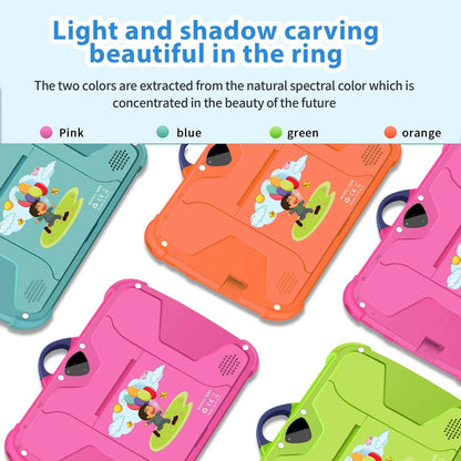 New Cartoon Pattern Kids Tablet 7 Inch Quad Core 4GB RAM 64GB ROM Android Learning Education Games Tablets Children's Gifts - Price Value Store