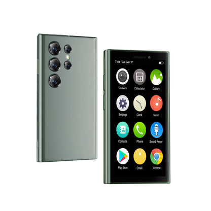 SERVO Android Mini Smartphone 3G Network Dual SIM Card Play Store Face Unlock WiFi GPS 5MP Camera 3.0" Small Cell Phone Portable