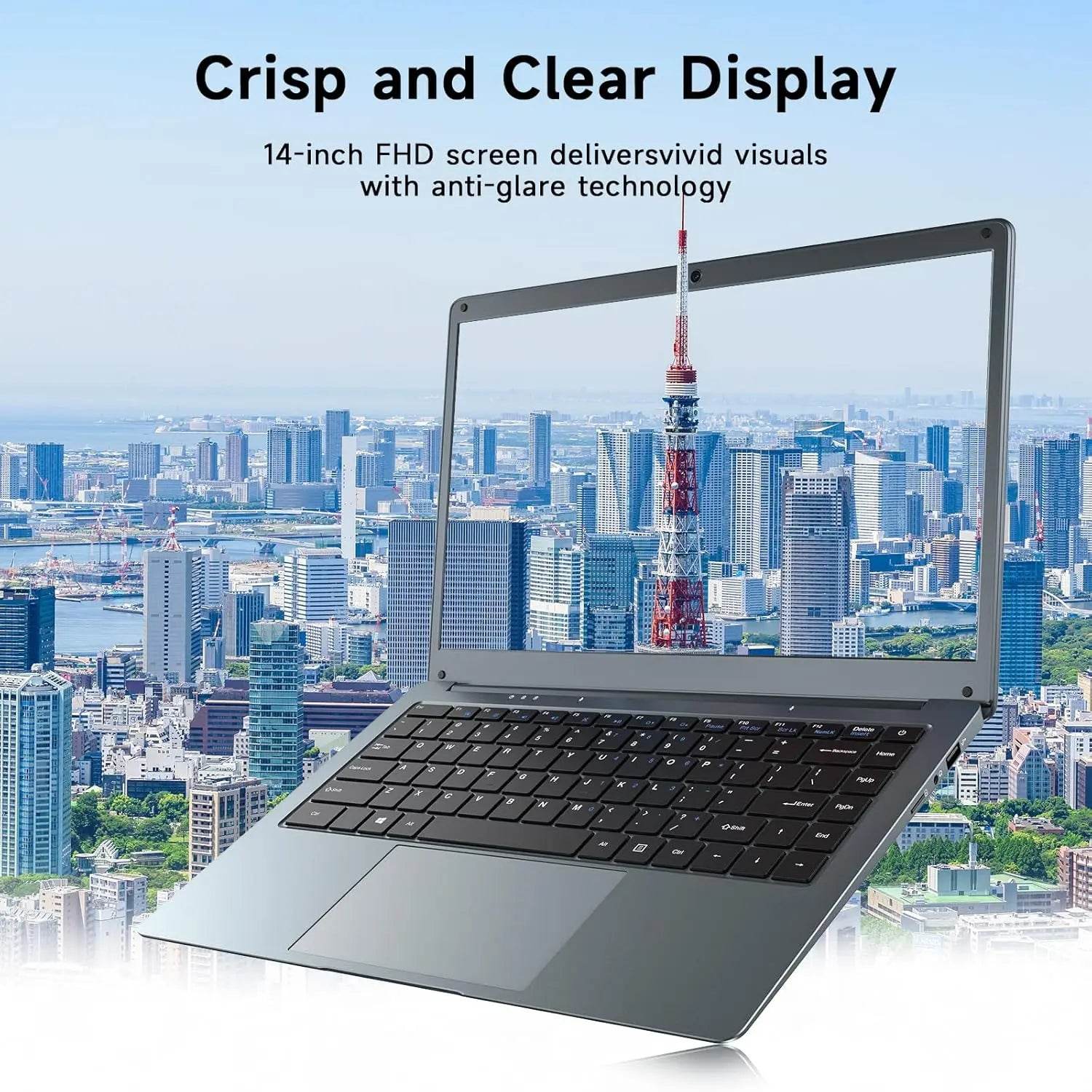 14 Inch Laptop Intel Celeron N3350 6GB RAM 64GB+256GB SSD Windows 10 - Price Value Store