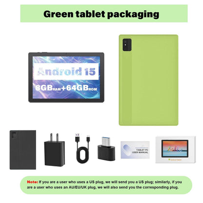 ANRY 2025 10.1 Inch 5G Wifi A523 Tablet Android 15 8GB(4+4Expand) RAM+64GB ROM IPS Display 5000Mah Dual Camera Octa-core Tablets - Price Value Store