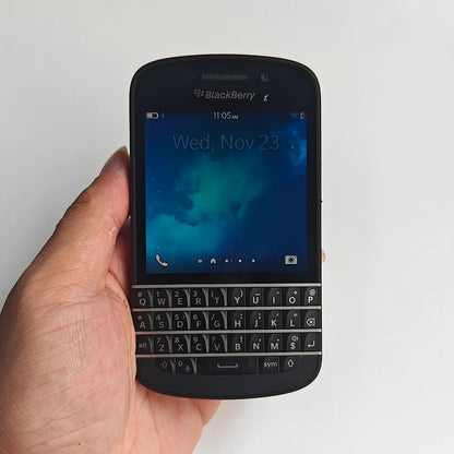 Original Blackberry Q10 4G Mobile Phone 3.1" 2GB RAM 16GB ROM 8MP QWERTY Keyboard Cellphone Dual Core BlackBerry q10 SmartPhone