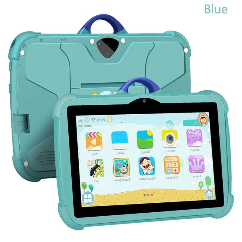 New 7 Inch Android 13 Learning Education Kids Tablets Quad Core 4GB RAM 64GB ROM Cheap Simple Children's favorite Tablet Pc - Price Value Store