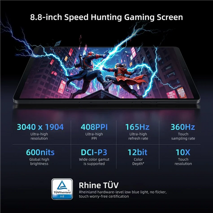 Lenovo Legion Y700 2025 Pad Gen 4 TB322FC Gaming Tab 256GB 512GB ROM Snapdragon 8 Elite 8.8" 165Hz Display 7600mAh 68W Tablet