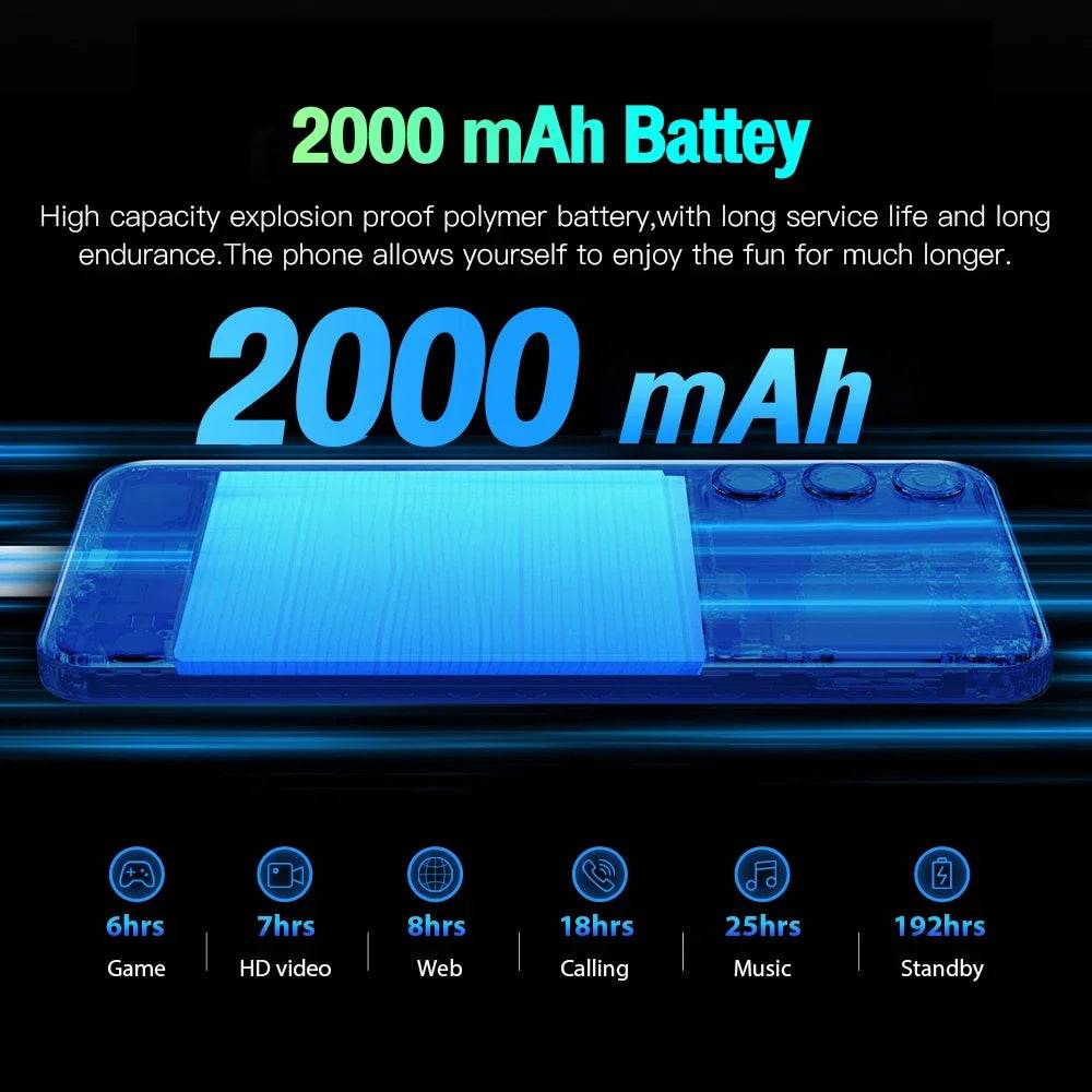 FUFFI Note 13 Pro Cell phone 16GB ROM 2GB RAM 5.0 inch Google Play Store Smartphone Android Dual SIM 2+8MP Camera Mobile phones - Price Value Store