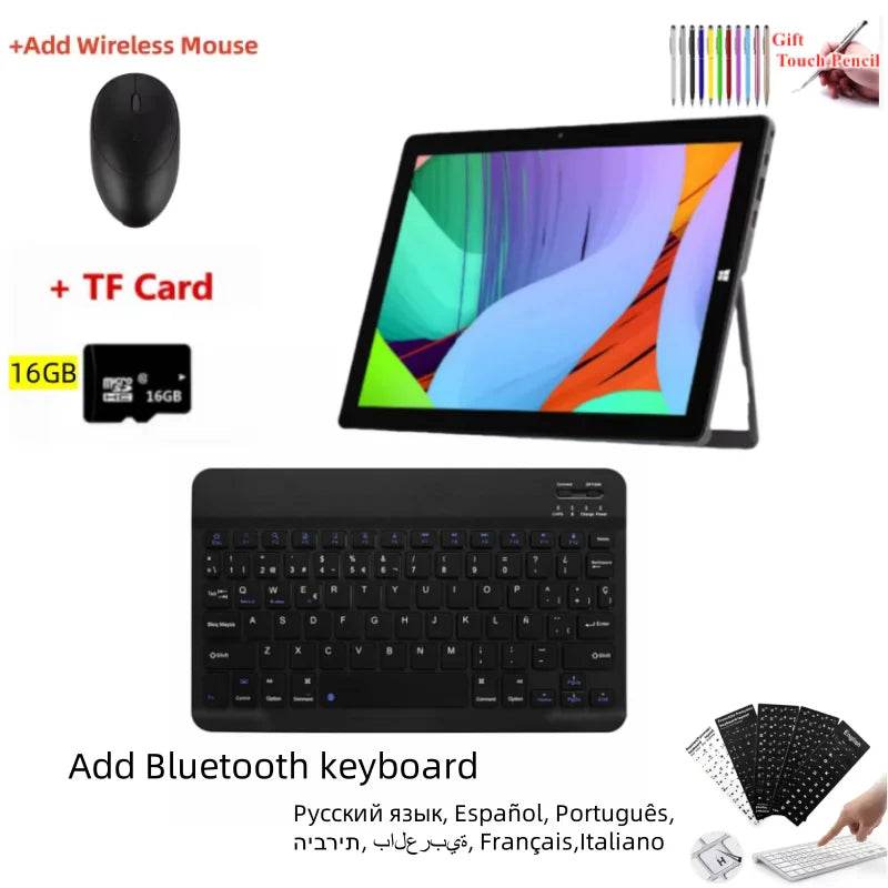 8GB RAM 512GB SSD ROM 11.6 Inch Windows 10 Tablet PC Intel Celeron Processor N4120 CPU 1920 x 1080 Pixel 2 x USB 3.0 Port Type-C - Price Value Store