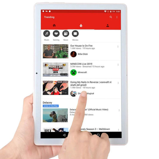 New 10.1 Inch Global Version Tablet Pc Octa Core Google Play 3G Phone Call Dual SIM Card WiFi Bluetooth 4GB RAM 64GB ROM Tablets - Price Value Store