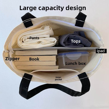 Single-shoulder canvas bag - Price Value Store