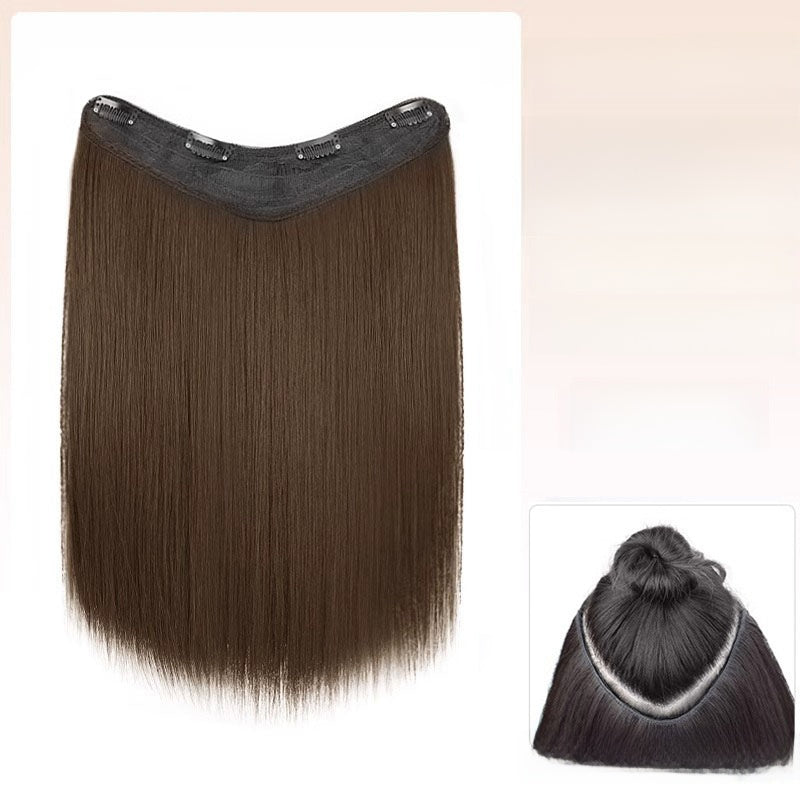 A one-piece wig for women