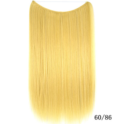 Seamless Straight Synthetic Hair Patch