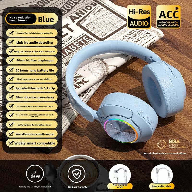 Active Noise Cancelling Bluetooth Gaming Headset - Price Value Store