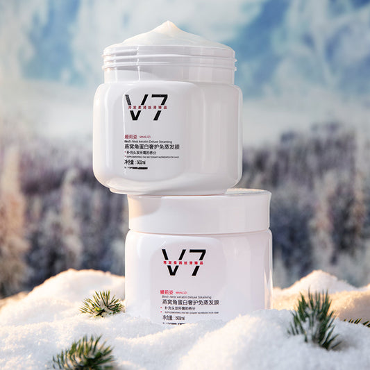 Improving dry frizz smooth hair mask