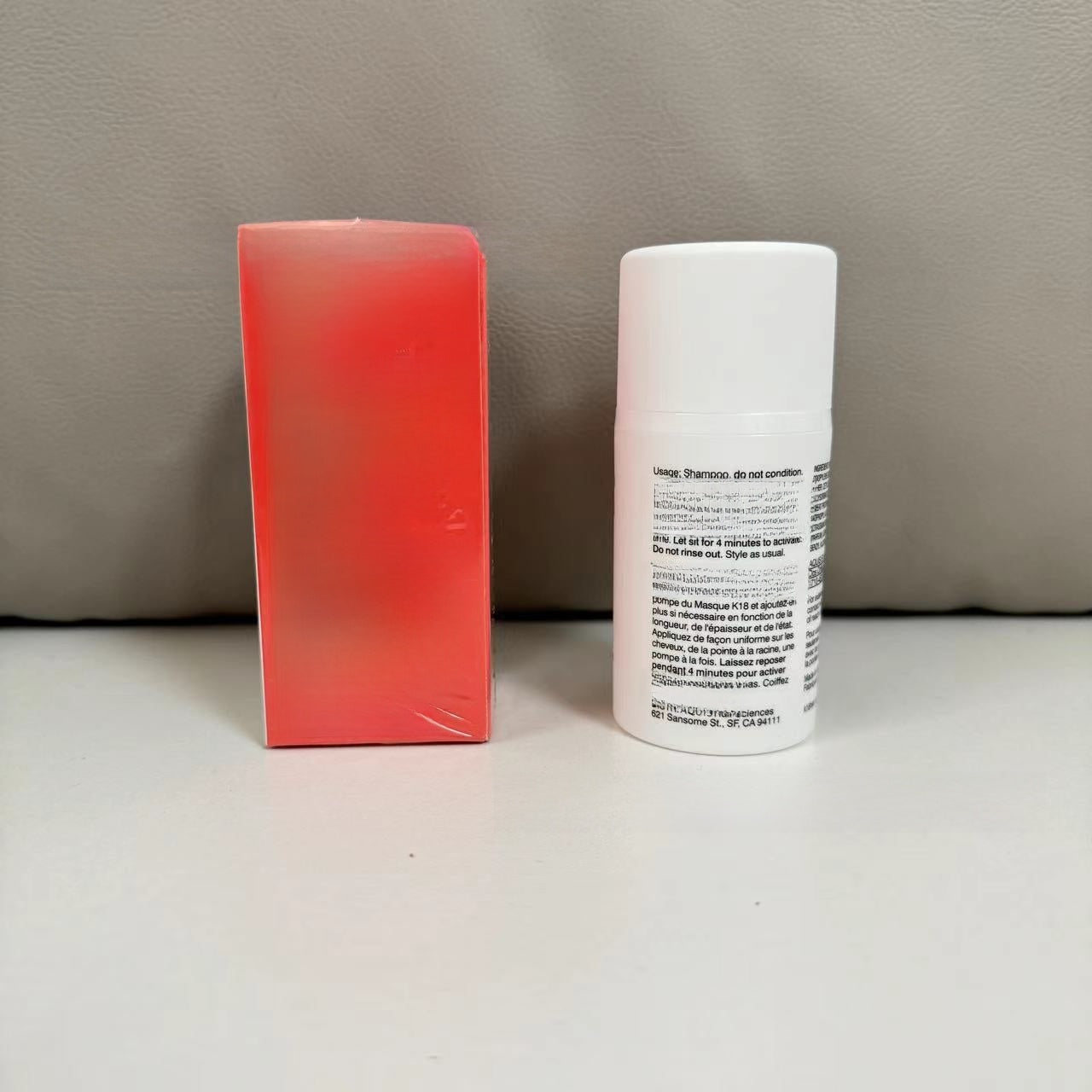 wash-free hair care film improvement reducing agent