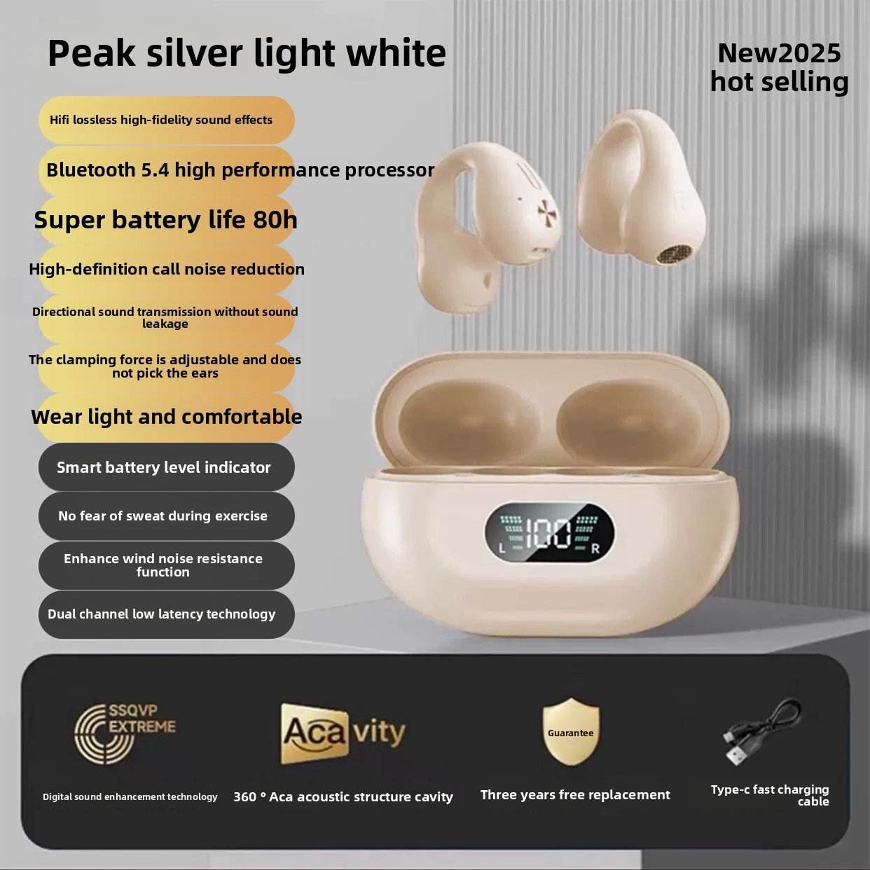 Over-ear running sports headphones - Price Value Store