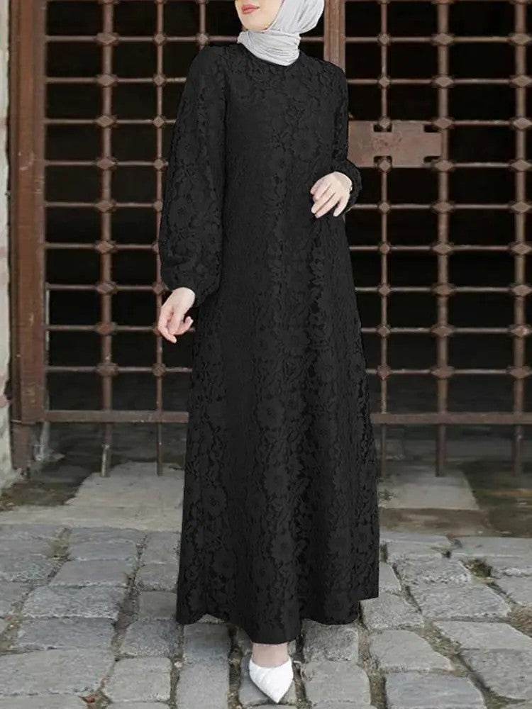 Lace crochet dress - Price Value Store