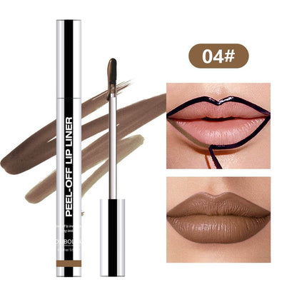 Tear lip liner waterproof lasting non-fading moisturizing doodle lip lipstick lip gloss lip glaze - Price Value Store