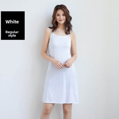Sleeveless Slip Dress - Loose Fit Casual Inner Skirt - Price Value Store