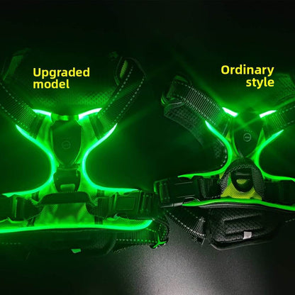LED lighting pet harness leash - Price Value Store