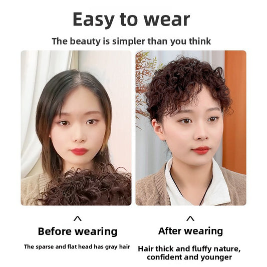 Thin and light hair curling iron