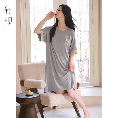 Summer thin short-sleeved modal cotton sexy pajamas - Price Value Store