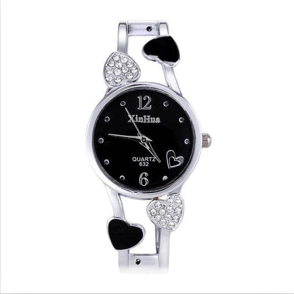 Fashion Diamond Quartz Ladies Bracelet Watch - Price Value Store