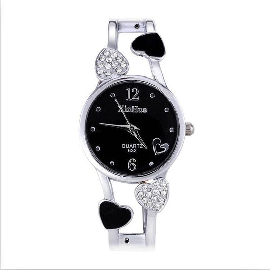 Fashion Diamond Quartz Ladies Bracelet Watch - Price Value Store