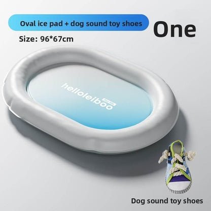 Pet ice mat, dog ice bed mat, summer sleeping mat, cat summer sleeping cooling mat, durable dog bed mat - Price Value Store