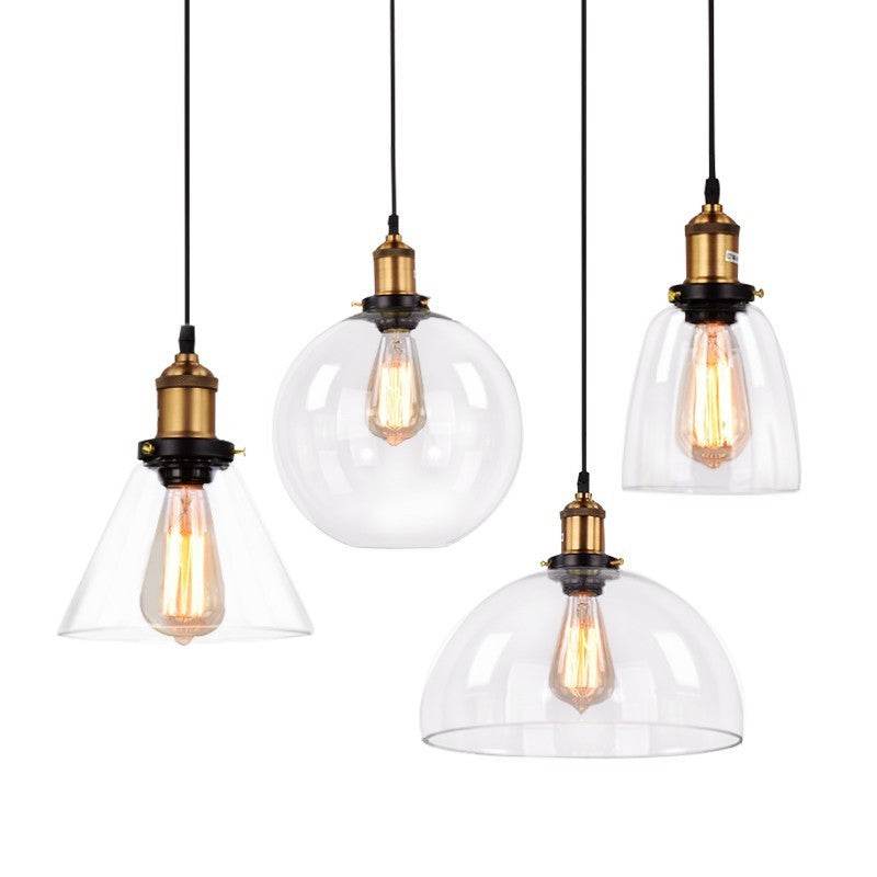 Creative retro glass chandelier - Price Value Store