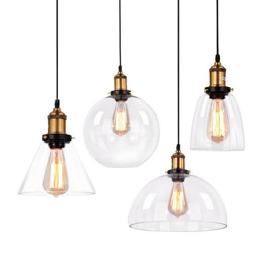 Creative retro glass chandelier - Price Value Store