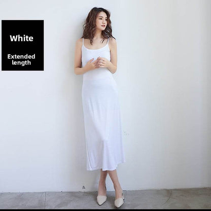 Sleeveless Slip Dress - Loose Fit Casual Inner Skirt - Price Value Store