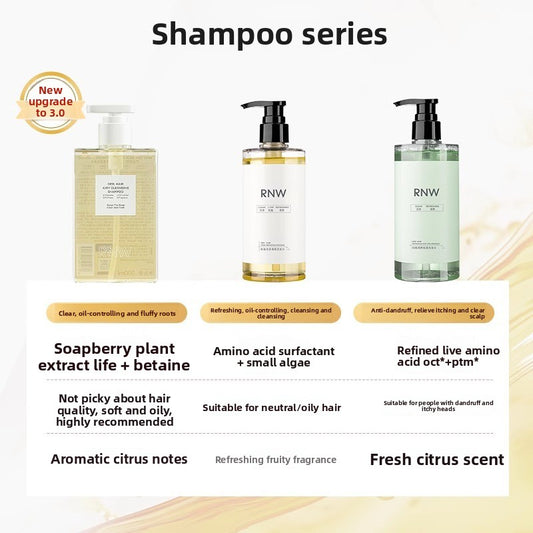 Oil-control, voluminous and anti-dandruff shampoo