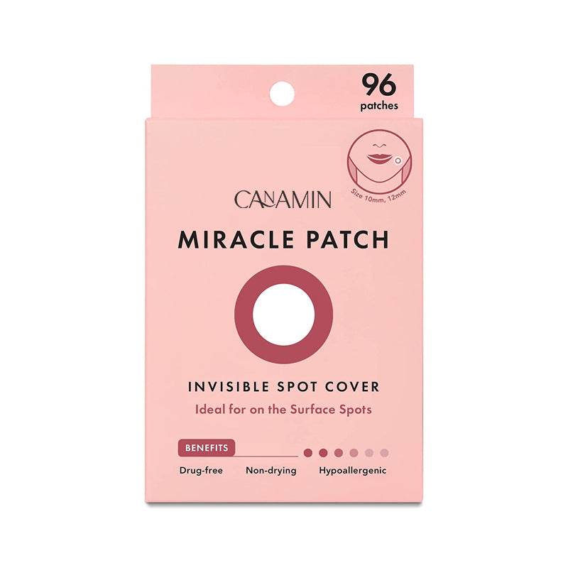 MIRACLE PATCH Hydrocolloid Acne Stickers Waterproof Invisible Ultra-Thin for Blemish Treatment (96 Patches) - Price Value Store