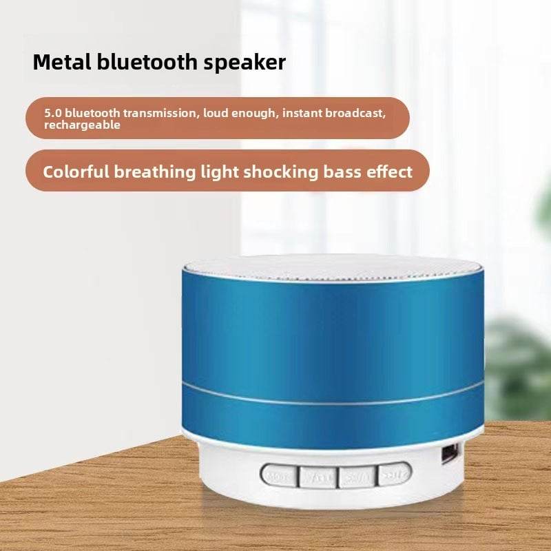 Portable Mini Colorful Bluetooth Speaker with LED Lights - Price Value Store