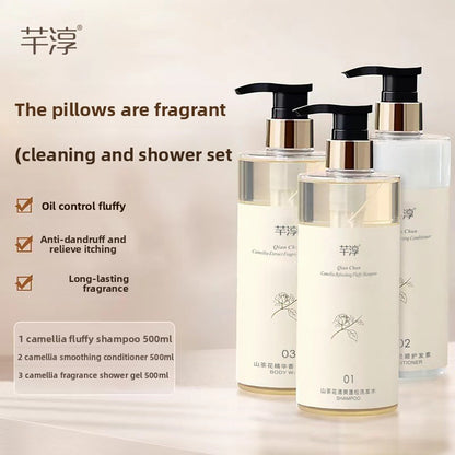 Camellia dandruff antipruritic shampoo
