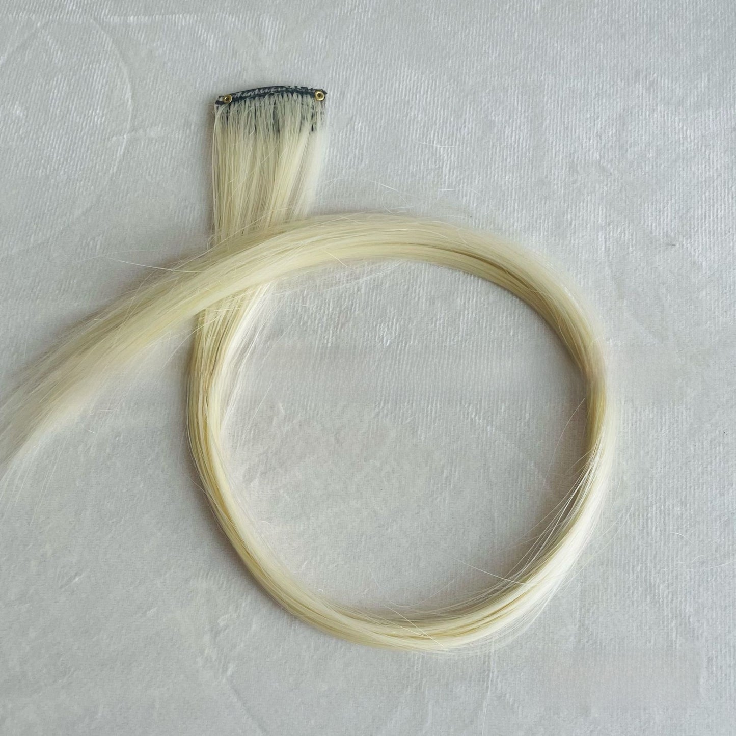 Highlight dyed wig pieces for women's long straight hair