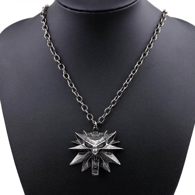 Anime necklace with wolf head - Price Value Store