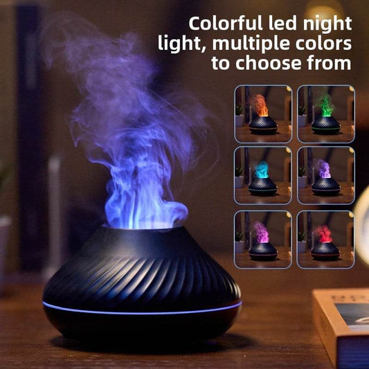 Flame Aromatherapy Machine, Office Desktop Humidifier, Car mounted Automatic Spray Fragrance Machine, Home Essential Oil Diffuser - Price Value Store